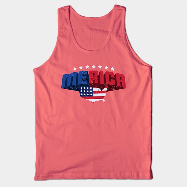 Merica Tank Top by madeinchorley